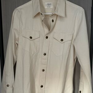Billy Reid Shoals Twill Long Sleeve Shirt